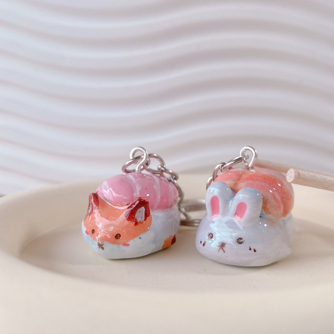 Tuna Fox Sushi and Shrimp Rabbit Sushi