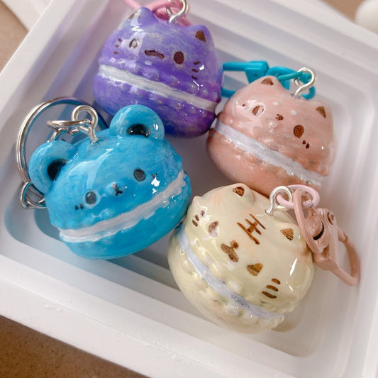 台式動物馬卡龍