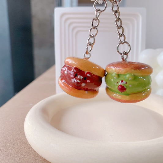 抹茶與巧克力銅鑼燒熊